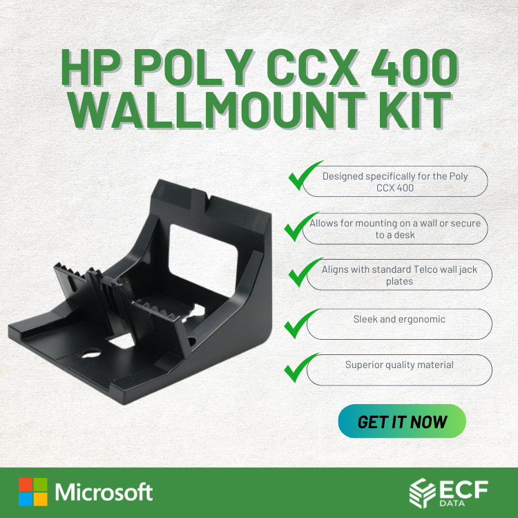 HPPolyCCX400WallmountKit