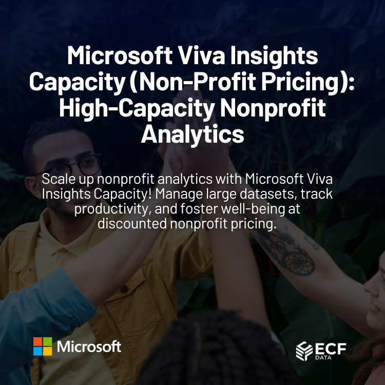 Microsoft Viva Insights Capacity (Non-Profit Pricing)