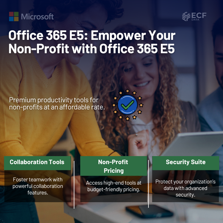 Office 365 E5 (Non-Profit Pricing)