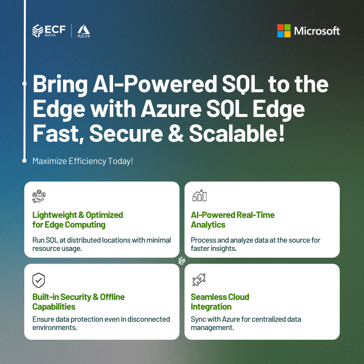 Azure SQL Edge – AI-Optimized, High-Performance Edge Computing Database ...