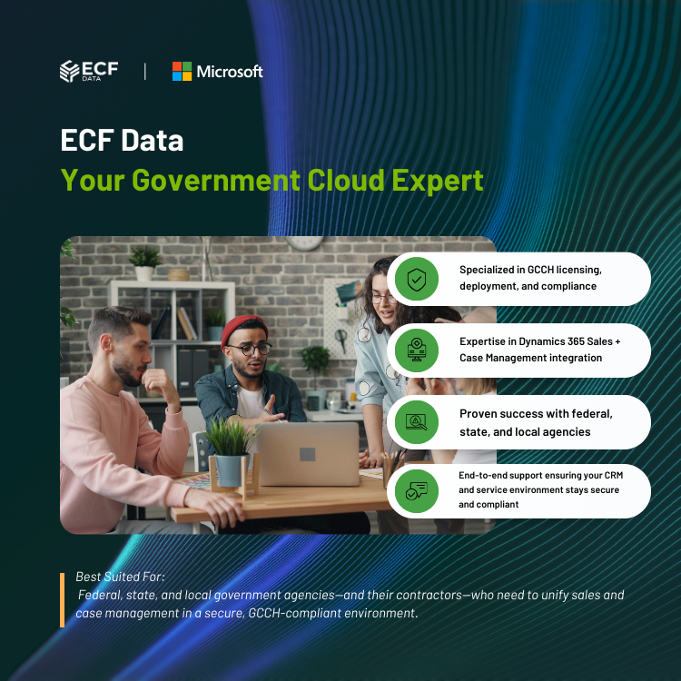 Microsoft Dynamics 365 GCCH case management add-on