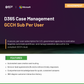 D365 Case Management GCCH Sub Per User dashboard for secure case management