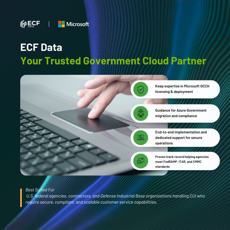 Azure Government Cloud-based CRM interface
