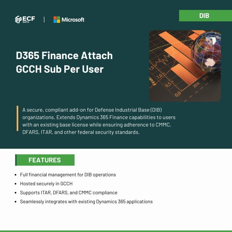 D365 Finance Attach GCCH Sub Per User-DIB 1