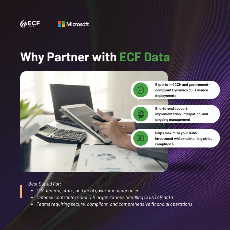 Secure handling of CUI and ITAR data in D365 Finance GCCH Sub Per User.