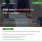D365 Sales Pro AO GCCH Sub Add-on dashboard for Defense Industrial Base
