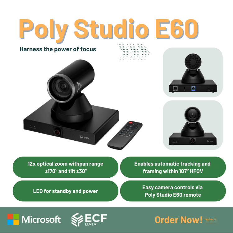 Ue60 Camera E60 Camera – Intelligent 4K Camera for Meeting Rooms – ECF Cloud ...
