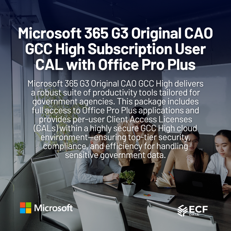 M365 G3 Original CAO GCCH Sub User