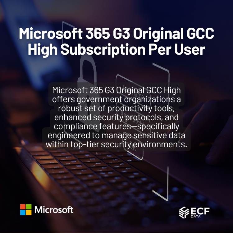 M365 G3 Original GCCH Sub Per User