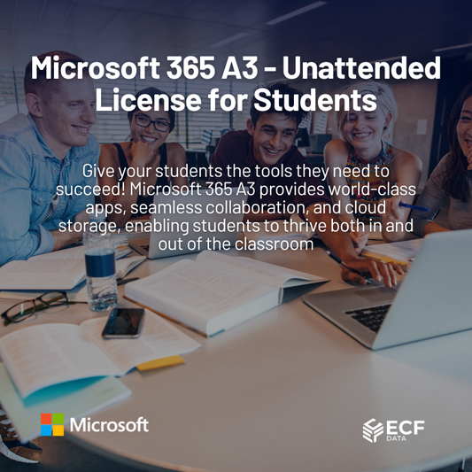 Microsoft 365 A3 - Unattended License (Education Student Pricing)