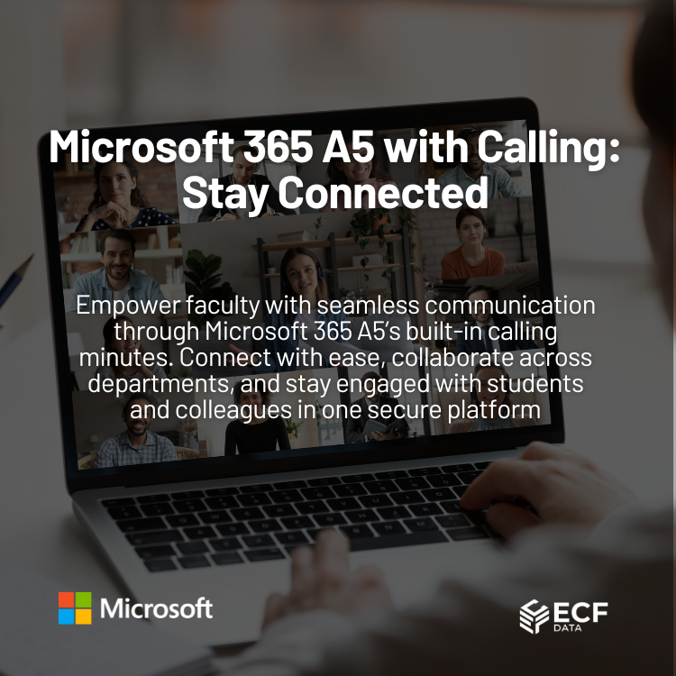 Microsoft 365 A5 with Calling Minutes (Education Faculty Pricing)