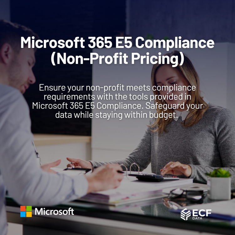 Microsoft 365 E5 Compliance (Non-Profit Pricing)