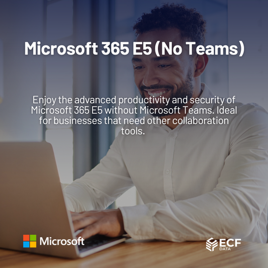 Microsoft 365 E5 (no Teams)