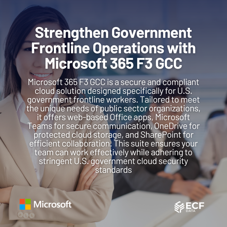 Microsoft 365 F3 GCC