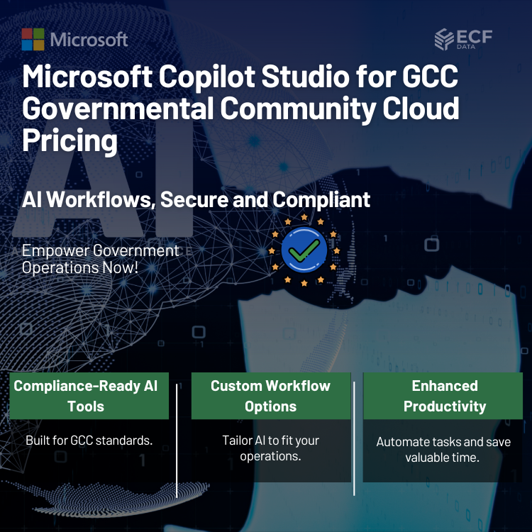 Microsoft Copilot Studio for GCC Governmental Community Cloud Pricing