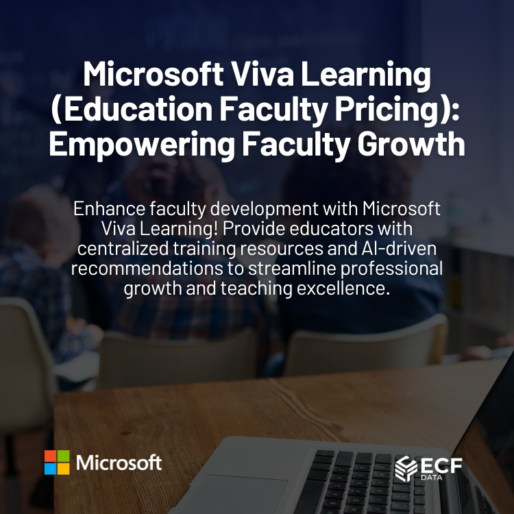 Microsoft Viva Learning Tailored Learning for Faculty ECF Cloud