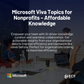 Microsoft Viva Topics (Nonprofit Staff Pricing)