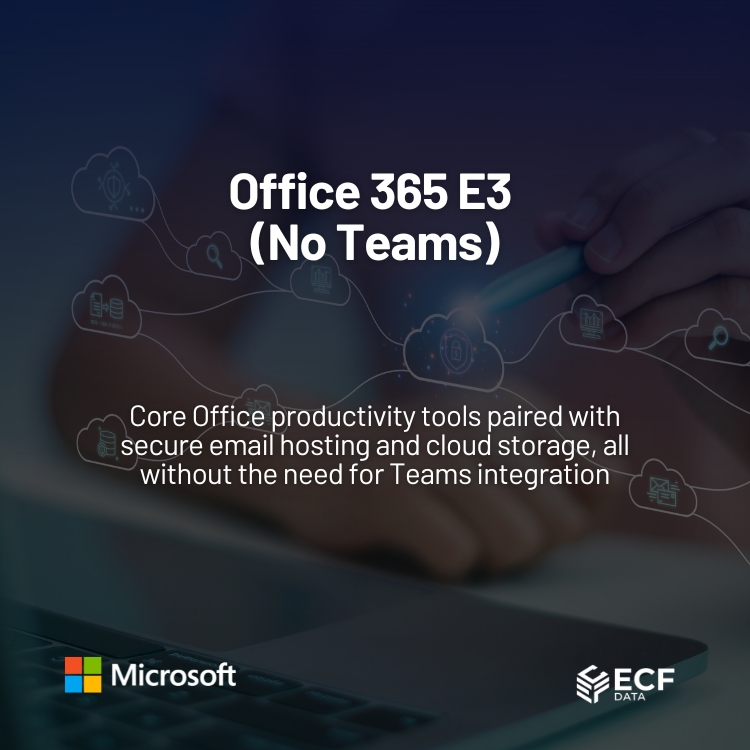 Office 365 E3 (No Teams) 